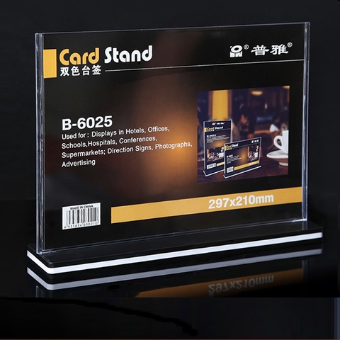 Menu để bàn A4 ngang