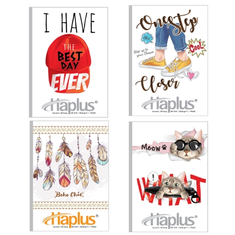 Vở kẻ ngang Haplus 5501 - 80 trang