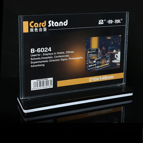 Menu để bàn A6 ngang