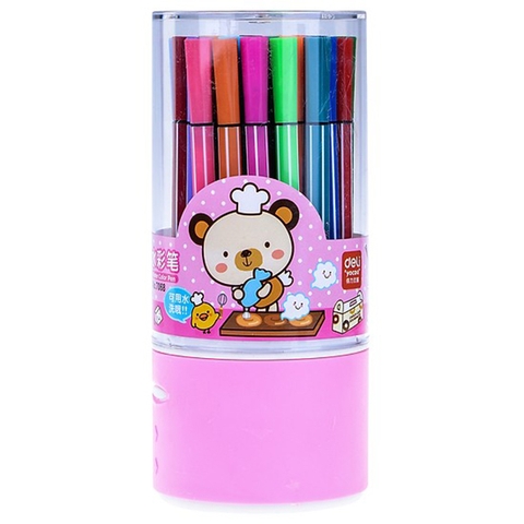 Bút dạ 36 màu Deli 7068