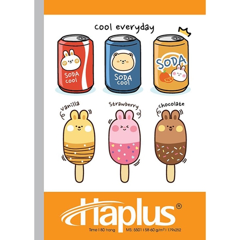 Vở kẻ ngang Haplus 5655 - 200 trang