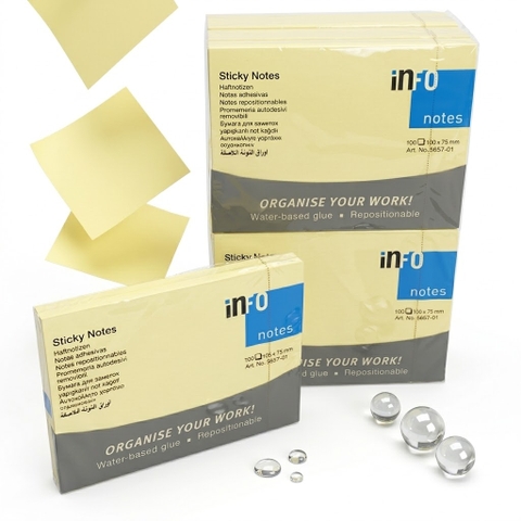 Giấy Note ghi chú 3x4 (76x101mm)