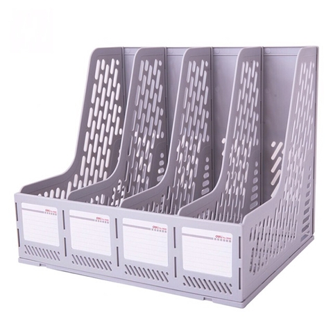 Giá tài liệu 4 ngăn Deli 9846