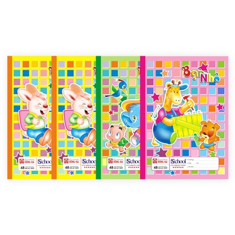 Vở 4 Ôly Hồng Hà 48 trang - Mã số 0509