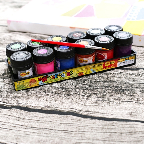 Màu nước Thiên Long (12 màu)