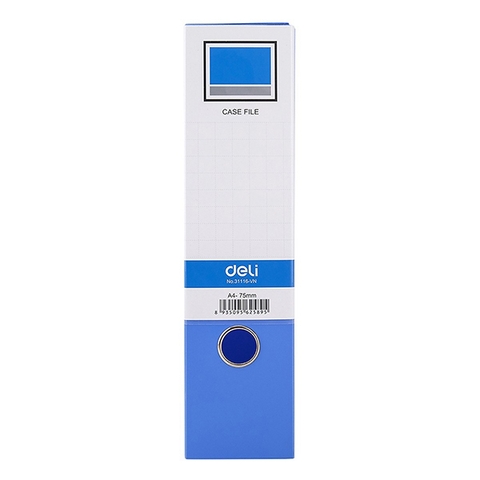 File hộp nhựa 7,5cm Deli E31116