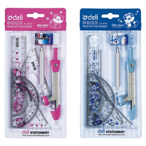 Bộ Eke Compa Deli 9614