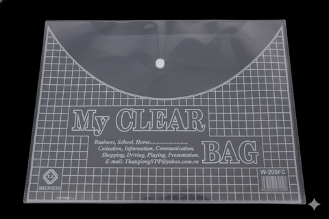 Túi Clear dày khổ F