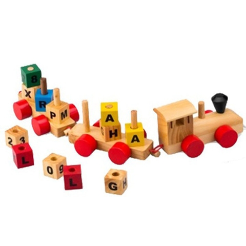 ĐOÀN TÀU CHỞ CHỮ VÀ SỐ