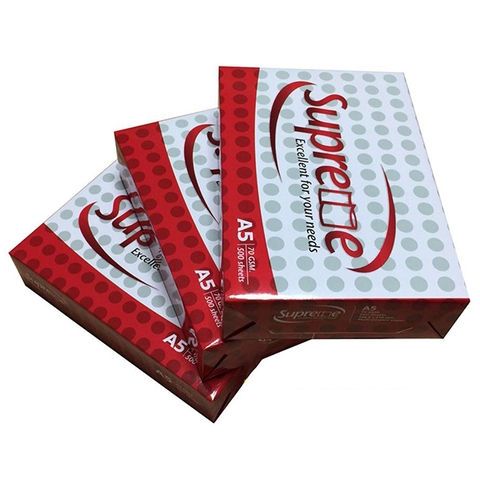 Giấy A5 Supreme 70gsm