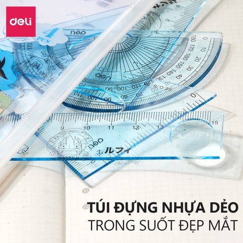 Bộ thước Deli EH17