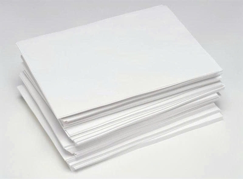 Bìa A4 màu trắng ĐL 180gsm