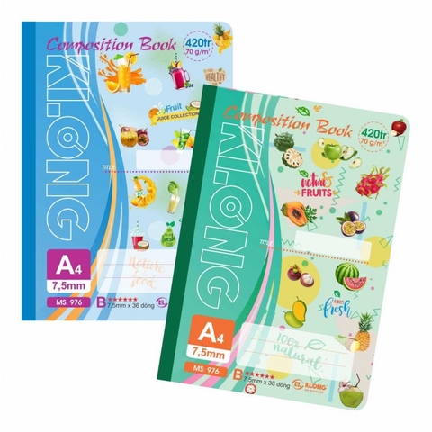 Sổ kế toán tổng hợp A4 Klong 420Trang