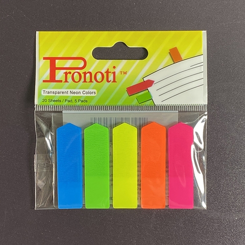 Giấy note 5 màu Pronoti