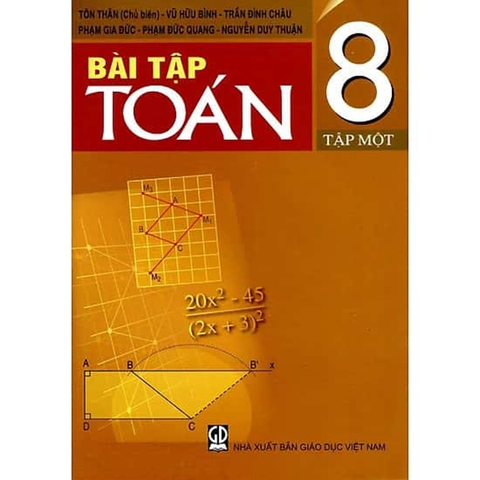 BÀI TẬP TOÁN LỚP 8 - TẬP 1