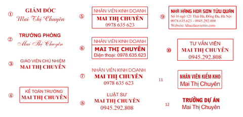 DỊCH VỤ KHẮC CON DẤU THEO YÊU CẦU