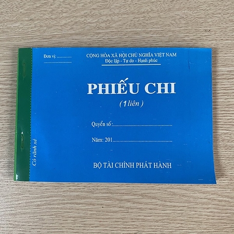 Phiếu chi A5 - 1 liên