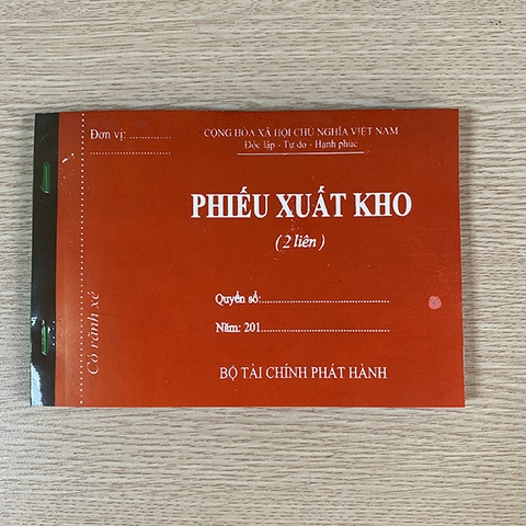 Phiếu xuất kho A5 - 2 liên