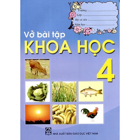 VỞ BÀI TẬP KHOA HỌC LỚP 4