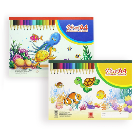VỞ VẼ A4 HỒNG HÀ 0236