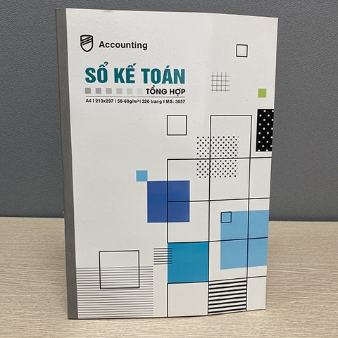 Sổ kế toán tổng hợp A4 Hải Tiến 320Trang