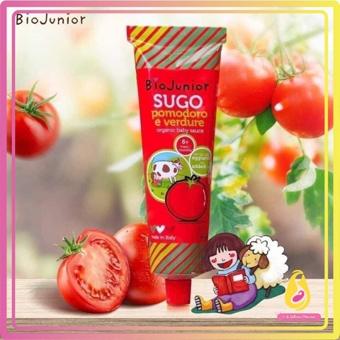 Sốt cà chua hữu cơ Bio Junior