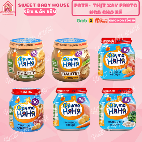 Pate, thịt xay Fruto