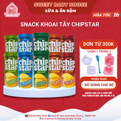 Snack khoai tây Chip Star