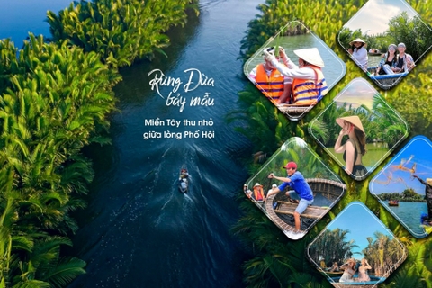 Vé Rừng Dừa Bảy Mẫu + Bữa Ăn