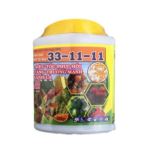 NPK 33-11-11 Hũ 500g