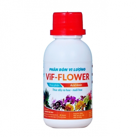 AXIT AMIN (Vif-Flower) - (Thúc đẩy ra hoa, nuôi hoa - Ra trái, nuôi trái)