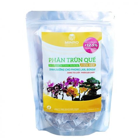 PHÂN TRÙN QUẾ VIÊN NÉN (dạng túi lưới)