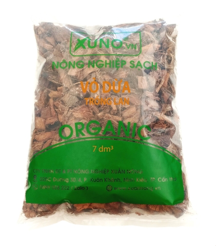 VỎ DỪA TRỒNG LAN