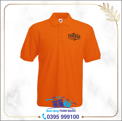 ÁO THUN ĐỒNG PHỤC CÓ CỔ IN LOGO 18