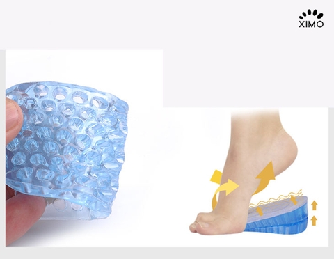 Lót giày tăng chiều cao và phân loại phân khúc