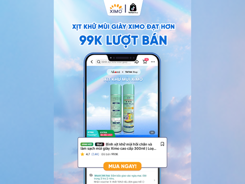 XỊT KHỬ MÙI GIÀY XIMO - BÍ QUYẾT THƠM SẠCH CHINH PHỤC HƠN 99.000 KHÁCH HÀNG TRÊN TIKTOK SHOP