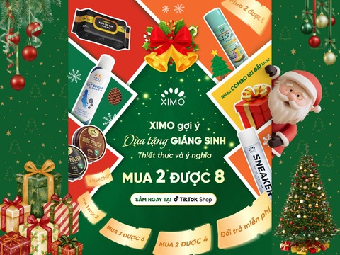 GỢI Ý QUÀ TẶNG GIÁNG SINH THIẾT THỰC, Ý NGHĨA VỚI COMBO CHĂM SÓC GIÀY XIMO
