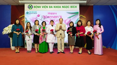 Bệnh viện đa khoa Ngọc Bích kỷ niệm ngày Quốc tế phụ nữ 08/03