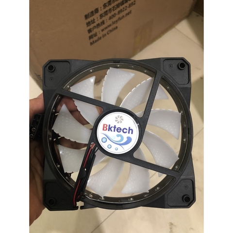 Fan case Led BKTech K50 RGB 12cm chạy độc lập không dùng Hub