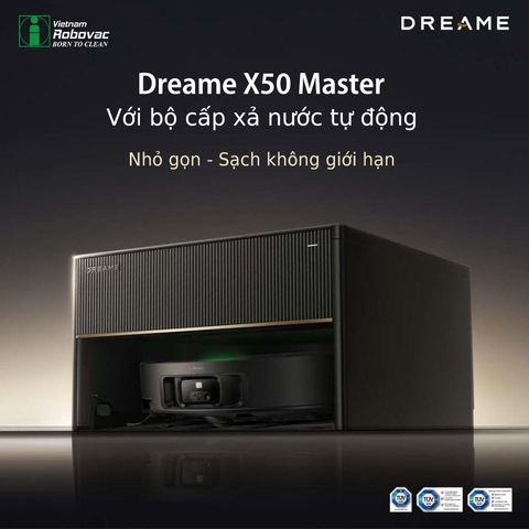 ROBOT HÚT BỤI LAU NHÀ DREAME X50 MASTER
