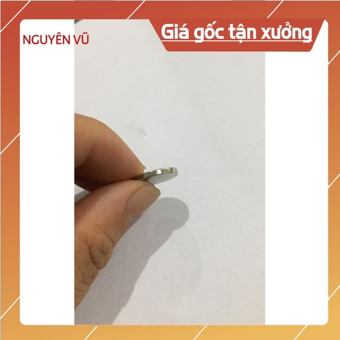Nam châm viên tròn mỏng 15x2mm