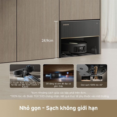 ROBOT HÚT BỤI LAU NHÀ DREAME X50 MASTER
