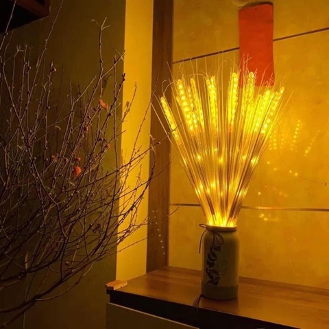 Led Bông Lúa, Trang Trí Tết, Tài, Bàn Thờ Gia Tiên - Đại Diện Cho Sự Âm Lo,Đủ Đầy,Sung Túc Cả Năm 2022