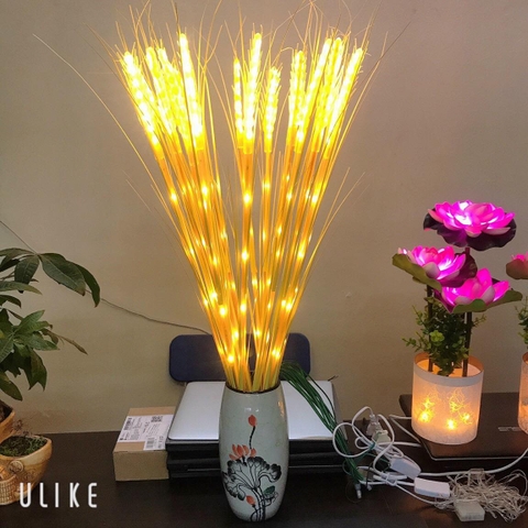 Led Bông Lúa, Trang Trí Tết, Tài, Bàn Thờ Gia Tiên - Đại Diện Cho Sự Âm Lo,Đủ Đầy,Sung Túc Cả Năm 2022