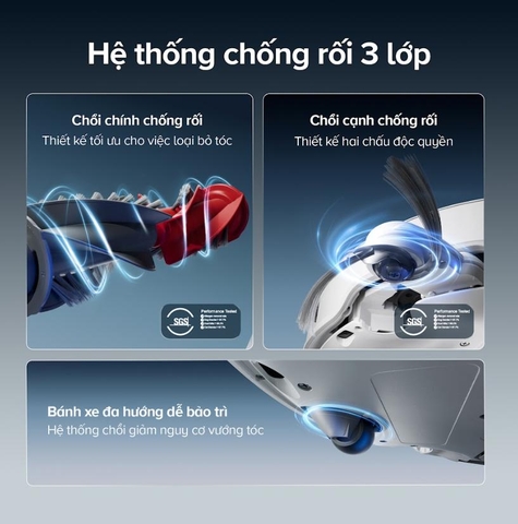 Robot vệ sinh sàn nhà Roborock Qrevo Edge 2