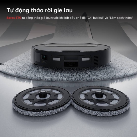 Robot Hút Bụi Lau Nhà Roborock Saros Z70