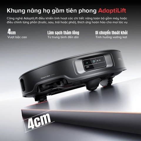Robot Hút Bụi Lau Nhà Roborock Saros Z70