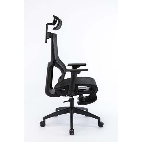 Ghế công thái học ergonomic Warrior Hero series (WEC504/ Black)