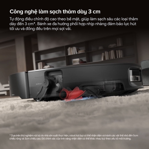 Robot Hút Bụi Lau Nhà Roborock Saros 20 Sonic