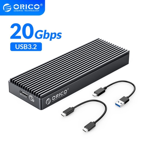 Vỏ ổ cứng ORICO M2PAC3-G20 USB3.2 20Gbps M.2 NVMe SSD chất lượng cao